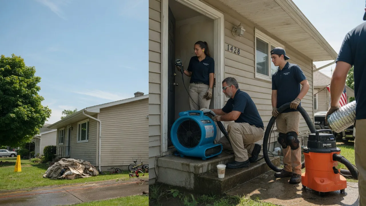 Water Damage Restoration in Clare, IL near me